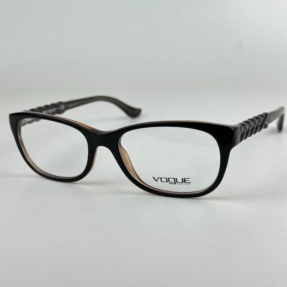 Vogue VO 2911-2259 Women Eyeglasses Frame Brown Plastic Full Rim 51-17-140 mm